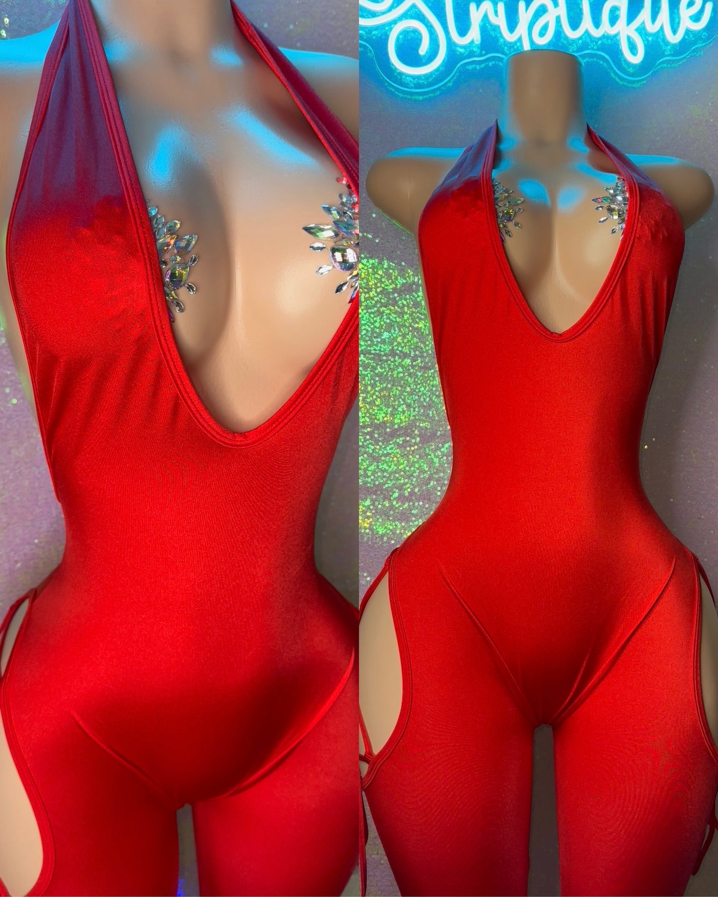 Red BG Jumpsuit