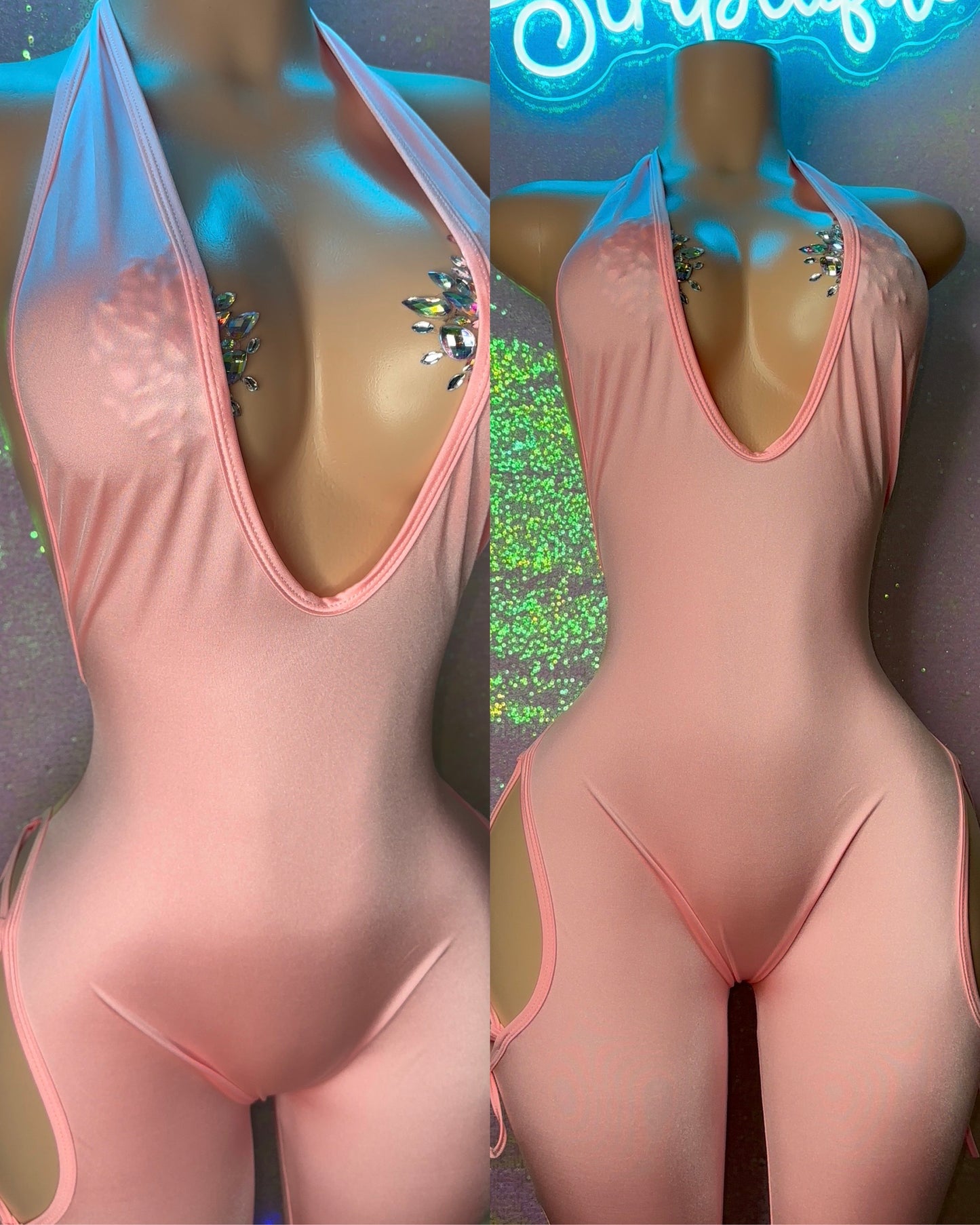 Pink BG Jumpsuit